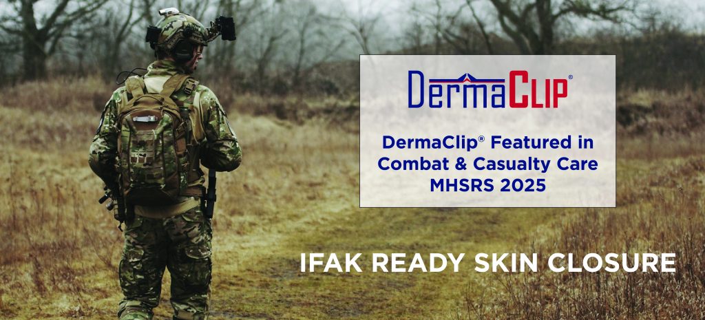DermaClip Extreme for IFAK warfighter military medicine